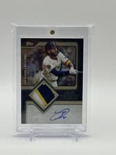 2025 Topps Update Autograph Patch Jackson Chourio #TFAP2-JC card