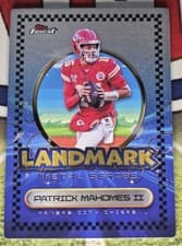 2025 Finest Landmark Metal Series Patrick Mahomes II #LMS-8 card