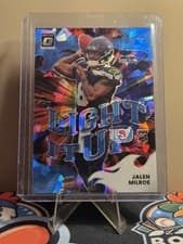 2025 Donruss Optic Light it Up Jalen Milroe #6 card