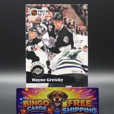 Wayne Gretzky 1991 Pro Set card
