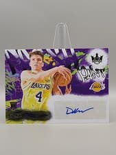 2024-25 Panini Court Kings Fresh Paint Autographs Dalton Knecht #FP-KNT card