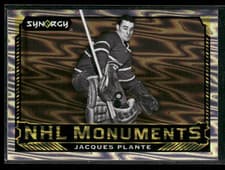 2024-25 Upper Deck Synergy Monuments Jacques Plante #M-16 card