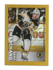 Brad Marchand 2022 Topps NHL Sticker card