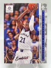 Joel Embiid 2022 Panini Chronicles Draft Picks Luminance card