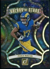 Puka Nacua 2025 Donruss Galaxy of Stars card