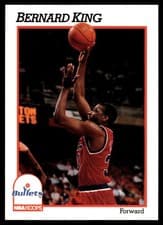 Bernard King 1991-92 Hoops Base Set card