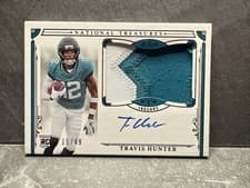 Travis Hunter 2025 Panini National Treasures card
