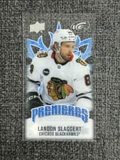Landon Slaggert 2024-25 Upper Deck Ice Ice Premieres Minis card
