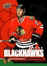 2025-26 Upper Deck Chicago Blackhawks Centennial Hobby Brent Seabrook #12 card