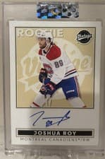 2024-25 Upper Deck Clear Cut Vintage Autos Joshua Roy #VA-JR card