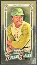 2025 Topps Allen & Ginter Mini Chrome Reggie Jackson #60 card