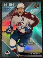 2024-25 Upper Deck Allure Base Set Cale Makar #8 card