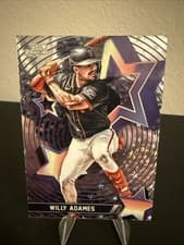 2025 Topps Cosmic Chrome StarFractor Willy Adames #SF-62 card