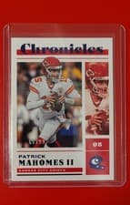 Patrick Mahomes II 2022 Panini Chronicles card