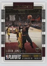 LeBron James 2018 Panini Hoops Road to the Finals card