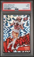 2024 Panini Absolute Kaboom Vertical George Kittle #30 card