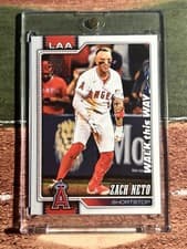 2026 Topps Walk This Way Zach Neto #230 card