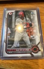 Elly De LA Cruz 2022 Bowman Chrome Prospects card