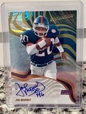 2025 Panini Revolution Revolution Signatures Joe Morris #54 card