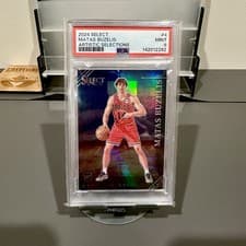 2024-25 Panini Select Artistic Selections Matas Buzelis #4 card