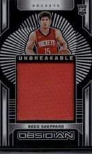 2024-25 Panini Obsidian Unbreakable Memorabilia Reed Sheppard #UM-RSH
