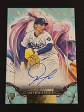 2025 Topps Inception Rookie & Emerging Stars Autographs Roki Sasaki #RESA-RS card