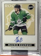 2024-25 Upper Deck Clear Cut Vintage Autos Mavrik Bourque #VA-BM card