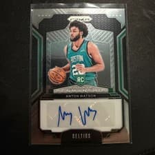 2024-25 Panini Prizm Rookie Penmanship Anton Watson #RPE-ANT card