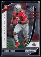 Chase Young 2020 Panini Prizm Draft Picks card