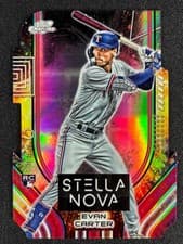 2024 Topps Cosmic Chrome Stella Nova Evan Carter #SN-6 card