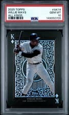 2025 Topps All Kings Willie Mays #AK-14 card