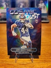 2025 Topps Cosmic Chrome Cosmic Dust Cam Skattebo #CD-5 card