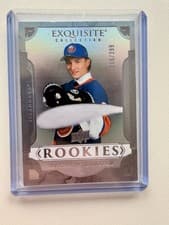 Matthew Schaefer 2025-26 Upper Deck Black Diamond Exquisite Rookies card