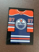 2024-25 Upper Deck Credentials Arena Giveaways - Jerseys Connor McDavid #J-CM card