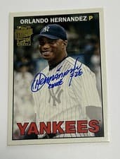 2025 Topps Archives Fan Favorite Autographs 1967 Orlando Hernandez #67FFA-OH card