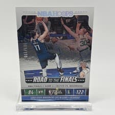 2024-25 Hoops Road to the Finals NBA Championship Luka Doncic #5 card