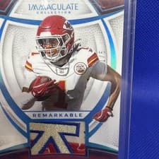 2025 Panini Immaculate Remarkable Jerseys Xavier Worthy #20 card