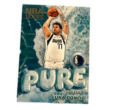 Luka Doncic 2024 Panini NBA Hoops Pure Players card