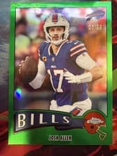 2025 Topps Chrome 1975 Topps Josh Allen #1975-4 card