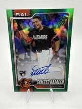 2026 Topps Real One Autographs Samuel Basallo #104 card