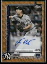 2025 Topps Chrome Update Autographs Jake Bird #AC-BI card