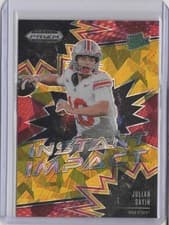 2025 Panini Prizm Draft Picks Instant Impact Julian Sayin #23 card