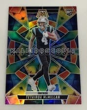 2025 Panini Mosaic Kaleidoscopic Tetairoa McMillan #17 card