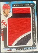 2025-26 Upper Deck Black Diamond Rookie Team Logo Jumbo Puzzle Patch Alexander Nikishin #RTL-AN