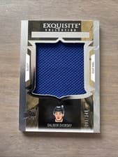 2025-26 Upper Deck Black Diamond Exquisite Extra Exquisite Rookie Jersey Dalibor Dvorsky #ECER-DD card