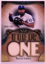 2026 Topps Tier One Tier One Relics Die-Cut Marcus Semien #T1RD-MS card