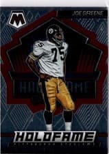 Joe Greene 2022 Panini Mosaic HoloFame card