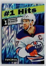Connor McDavid 2024-25 Upper Deck Synergy #1 Hits card