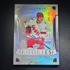 2025-26 Upper Deck Black Diamond Exquisite Rookies Alexander Nikishin #R-AN card