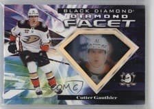 2024-25 Upper Deck Black Diamond Diamond Facet Cutter Gauthier #DF-CG card